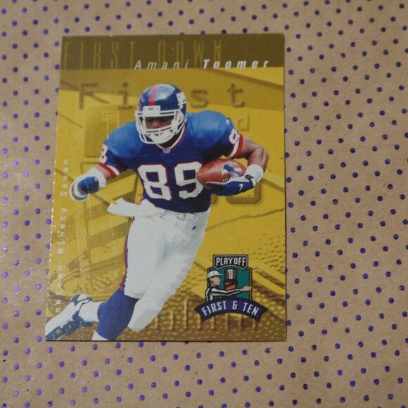 Amani Toomer #168 Football Card - Picture 1 of 2